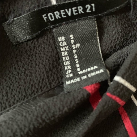 Forever 21 Flare Leg Striped Pants - Picture 3 of 3